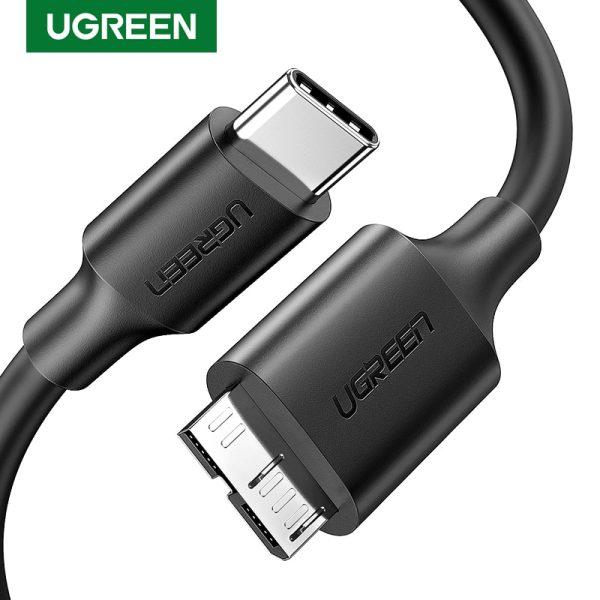 Ugreen USB C to Micro B 3.0 Cable 5Gbps 3A Fast Data Sync Cord