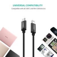 Ugreen USB C to Mini USB Cable Thunderbolt 3 Mini USB Type C Adapter