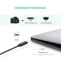 Ugreen USB C to Mini USB Cable Thunderbolt 3 Mini USB Type C Adapter