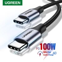 Ugreen USB C to USB Type C for Samsung S20 PD 100W 60W Cable