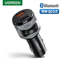 Ugreen USB Car Charger FM Transmitter QC 3.0 Car Charging