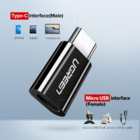 Ugreen USB Type C OTG Adapter Micro USB to Type-C Adapter