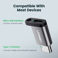 Ugreen USB Type C OTG Adapter Micro USB to USB C Cable Converters