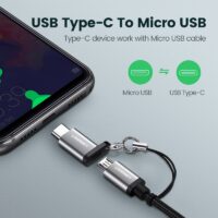 Ugreen USB Type C OTG Adapter Micro USB to USB C Cable Converters