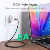 Ugreen USB Type C to USB C Cable for Samsung Galaxy S9 PD 100W