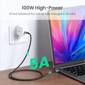 Ugreen-USB-Type-C-to-USB-C-Cable-for-Samsung-Galaxy-S9-PD-100W-Fast-Charger-1