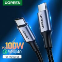 Ugreen USB Type C to USB C Cable for Samsung Galaxy S9 PD 100W