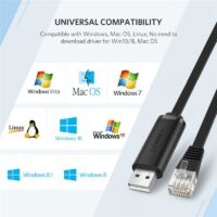 Ugreen USB to RJ45 Console Cable RS232 Serial Adapter