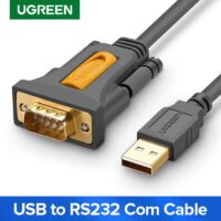 Ugreen USB to RS232 COM Port Serial PDA 9 DB9 Pin Cable Adapter