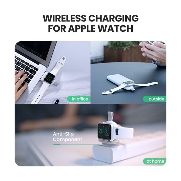 Ugreen Wireless Charger For Apple Watch Series 7 6 5 4 3 2 Portable MFi USB