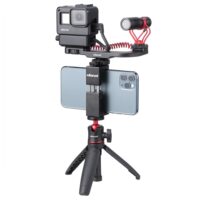 Ulanzi MT-08 Foldable Mini Tripod Mount 1/4'' Tripod Monopod Hand Grip Universal