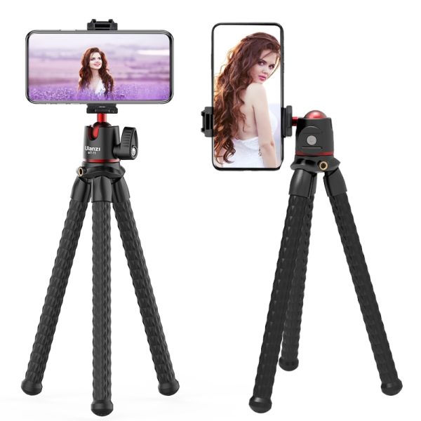 Ulanzi MT-11 Flexible Octopus Tripod for DSLR Smartphone 2 in 1 Tripod Extend 1/4'' Screw