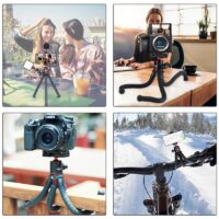 Ulanzi MT-11 Flexible Octopus Tripod for DSLR Smartphone 2 in 1 Tripod Extend 1/4'' Screw