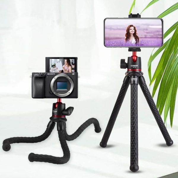 Ulanzi MT-11 Flexible Octopus Tripod for DSLR Smartphone 2 in 1 Tripod Extend 1/4'' Screw