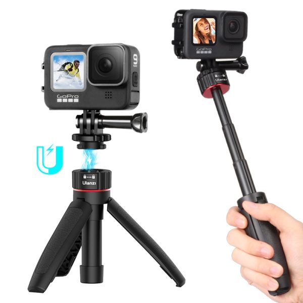 Ulanzi Mini tripod Monopod for GoPro 10/9/8/7/6/5/4 OSMO Action Insta360 Xiaomi