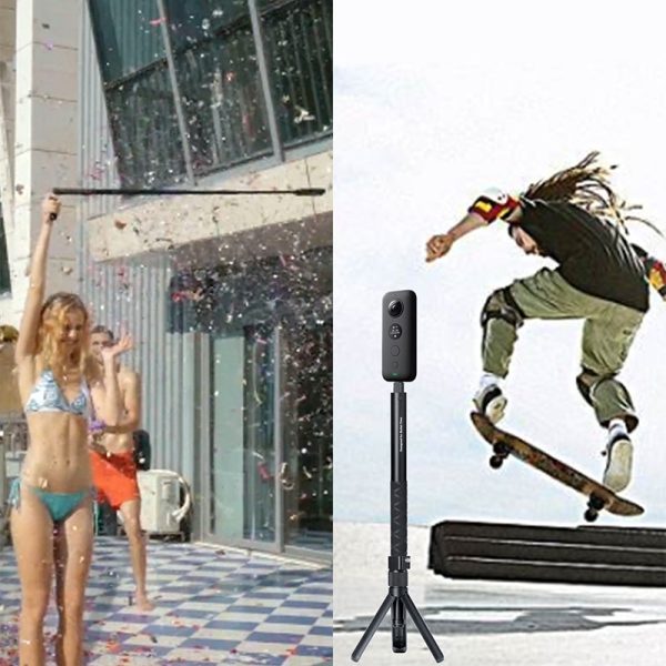 Universal Insta360 One X One R Plus EVO Selfie Stick Bullet Time Handheld Tripod Invisible Selfie Stick Insta360 Accessories