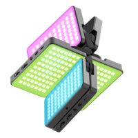 VIJIM R316 Foldable RGB LED Video Light 2600K-12000K 20W 2960 LUX DSLR Fill Light