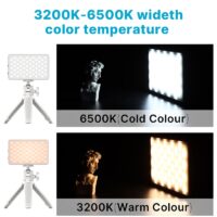 VIJIM VL120 Led Video Light 3200-6500K With Diffuser RGB Effect Camera Light Vlog Fill Light