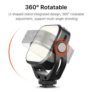 VIJIM-VL66-3200k-6500k-Vlog-Fill-Light-360-Rotatable-LED-Video-Light-Extend-Cold-Shoe-Built-1