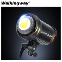 WKW 60W Continuous Light Photography LED Video Light Studio 5600K Bowen Mount White Version