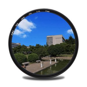 Walkingway CPL Camera Filter Circular Polarizing CIR-PL Filters Filtor for Nikon Canon DSLR Camera Lens 52/55/58/62/67/72/77/82