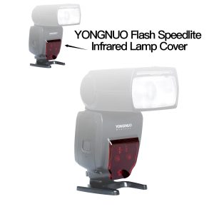 YONGNUO Flash Speedlite Infrared Lamp Cover repair red plastic AF glass for YN600EX-RT YN685 YN565EX YN560III IV