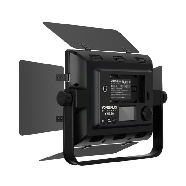 YONGNUO YN320 Professional on-camera LED Video Light APP Control 5500K with U-type Bracket Stand