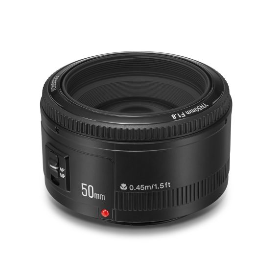 YONGNUO YN50mm F1.8 Large Aperture Auto Focus Small Camera Lens With ...