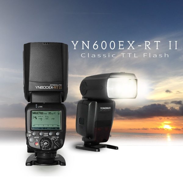 YONGNUO YN600EX-RT II YN600EX RT II 2.4G Wireless HSS 1/8000s Master TTL Flash Speedlite