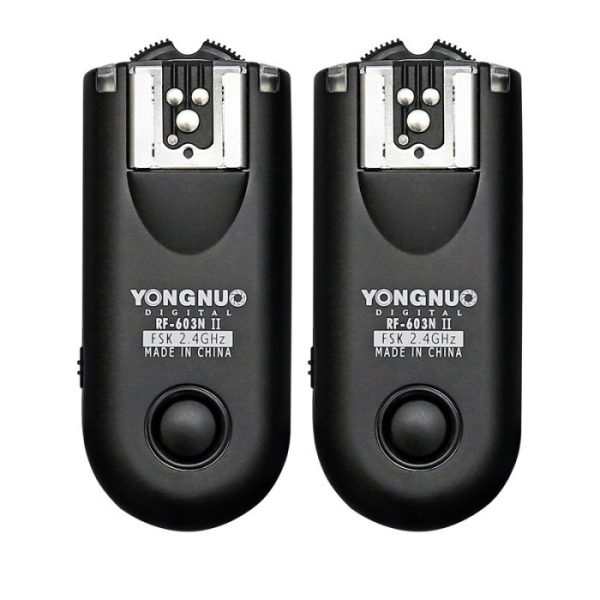 Yongnuo RF-603 II RF 603 II Wireless Flash Trigger 2 Transceivers