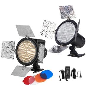 Yongnuo YN216 5500K/3200-5500K Bi-color LED Video Fill Light Lighting with 4 Color Filters YN-216