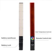 Yongnuo YN360III Pro RGB LED Video Light Handheld Ice Stick 3200K 5600K Bi-color Touch Adjusting