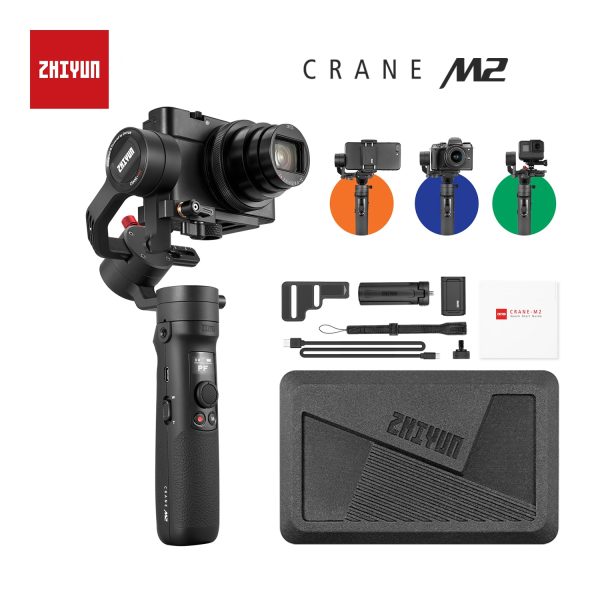 ZHIYUN Official Crane M2 3-Axis Gimbals Handheld Stabilizer