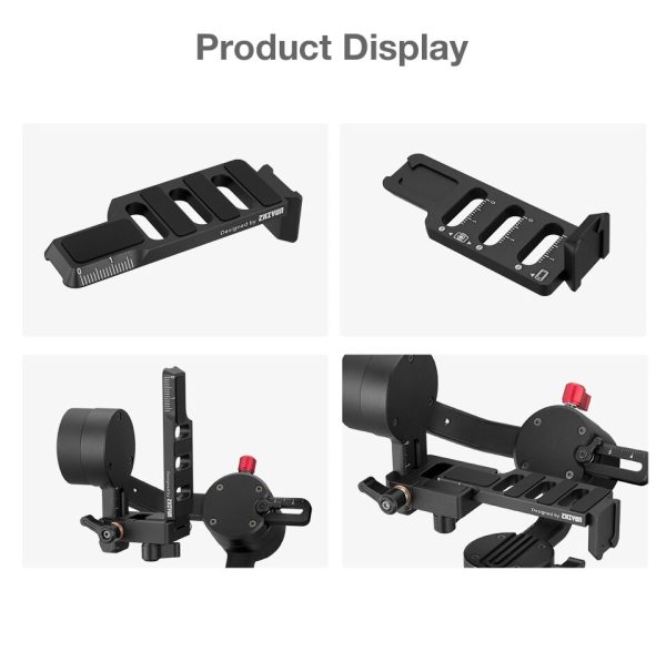 ZHIYUN Vertical Mounting Plate for Crane M2 for 3-Axis Handheld Gimbal Stabilizer