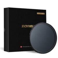 ZOMEI ABS Slim Adjustable Filtro Neutral Density ND2-400 Filter For DSLR Camera Lens No X Pattern