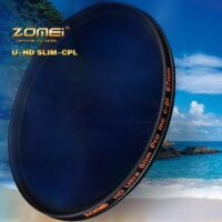 ZOMEI HD Optical Glass CPL Filter Slim Multi-Coated Circular Polarizer Polarizing lens filter 40.5/49/52/55/58/62/67/72/77/82mm