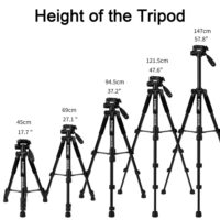 ZOMEI Q222 Camera Tripod Tripode Stative Flexible Photographic