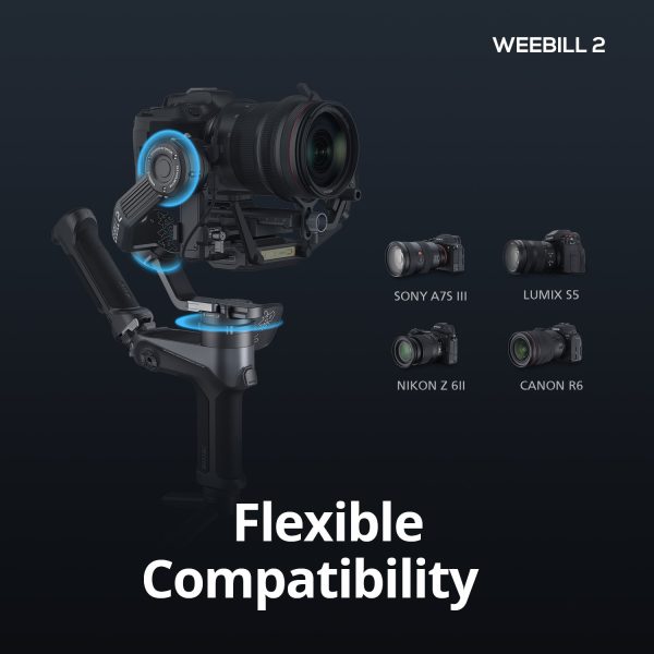 Zhiyun WEEBILL 2 Gimbal for DSLR Camera Mirrorless Cameras Professional Video Stabilizer