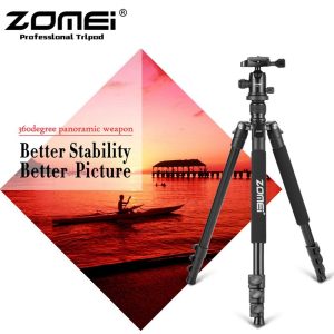 Zomei-Q555-Professional-Tripod-Aluminum-Flexible-Portable-Camera-Tripod-Stand-Tripe-with-Ball-Head-for-DSLR-1