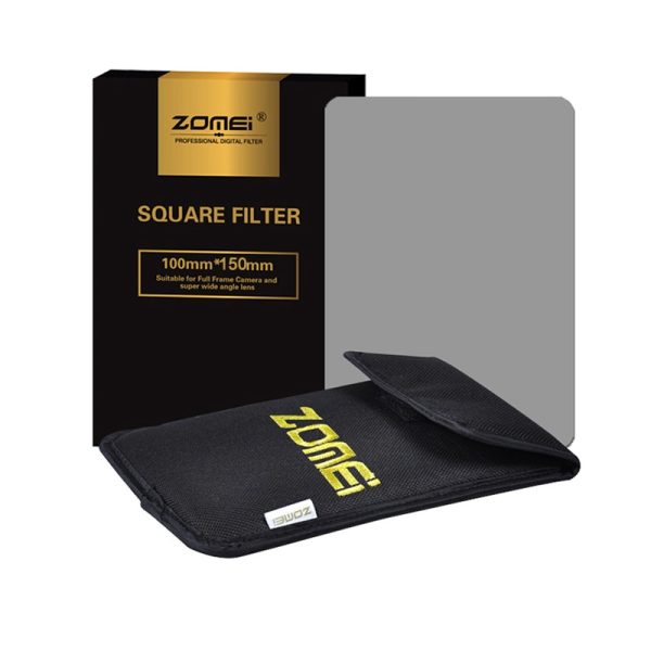 Zomei Square Filter 100mm x 150mm Graduated Neutral Density Gray GND248 ND16 100mm*150mm 100x150mm