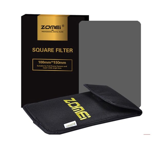 Zomei Square Filter 100mm x 150mm Graduated Neutral Density Gray GND248 ND16 100mm*150mm 100x150mm