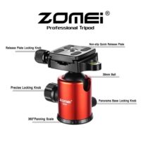 Zomei Z818 Heavy Duty Professional Portable Magnesium Aluminium Travel Tripod Stand Monopod