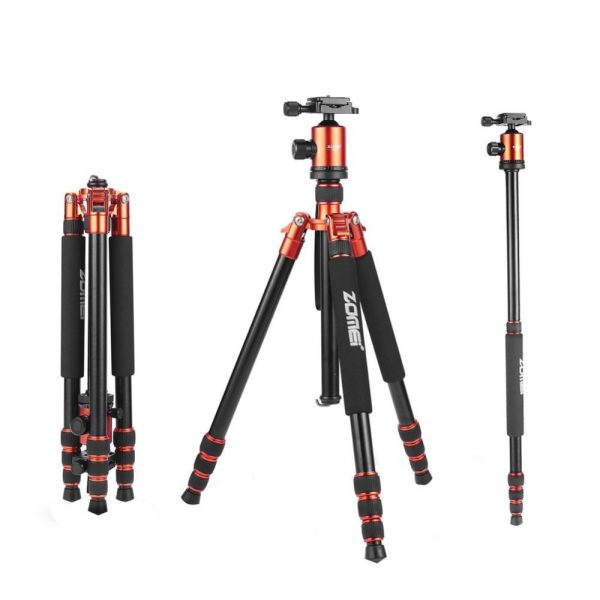 Zomei Z818 Heavy Duty Professional Portable Magnesium Aluminium Travel Tripod Stand Monopod