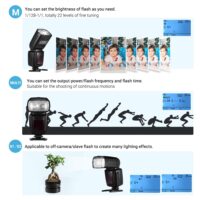 for Canon Nikon Sony Olympus Pentax DSLR Camera Universal Wireless Camera Flash Light