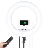 fosoto 21 Inch Photographic lighting 2700-6500K LED Ring Lamp With tripod Remote RingLight