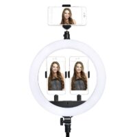 fosoto LED Ring Light Selfie Photo Photography Lighting Ringlight lamp With Tripod Stand