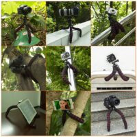 fosoto Octopus Tripods Gorillapod Stand Spider Mini Flexible Camera Tripod