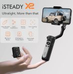 hohem iSteady X2 3-Axis Smartphone Gimbal Stabilizer w/ Remote Auto Inception Dolly Zoom Foldable Gimbal